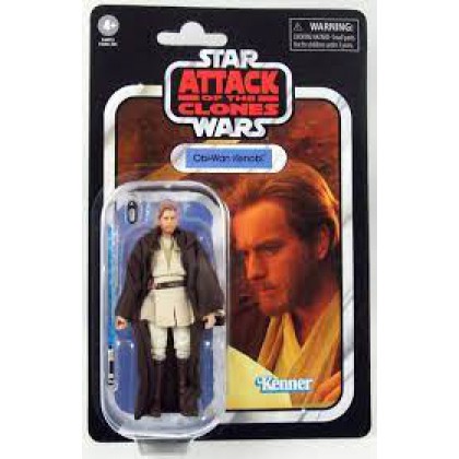 Star Wars Attack of the Clones Obi Wan Kenobi Vintage Collection Kenner